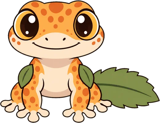Leaftoe, a gecko and leaf insect creature